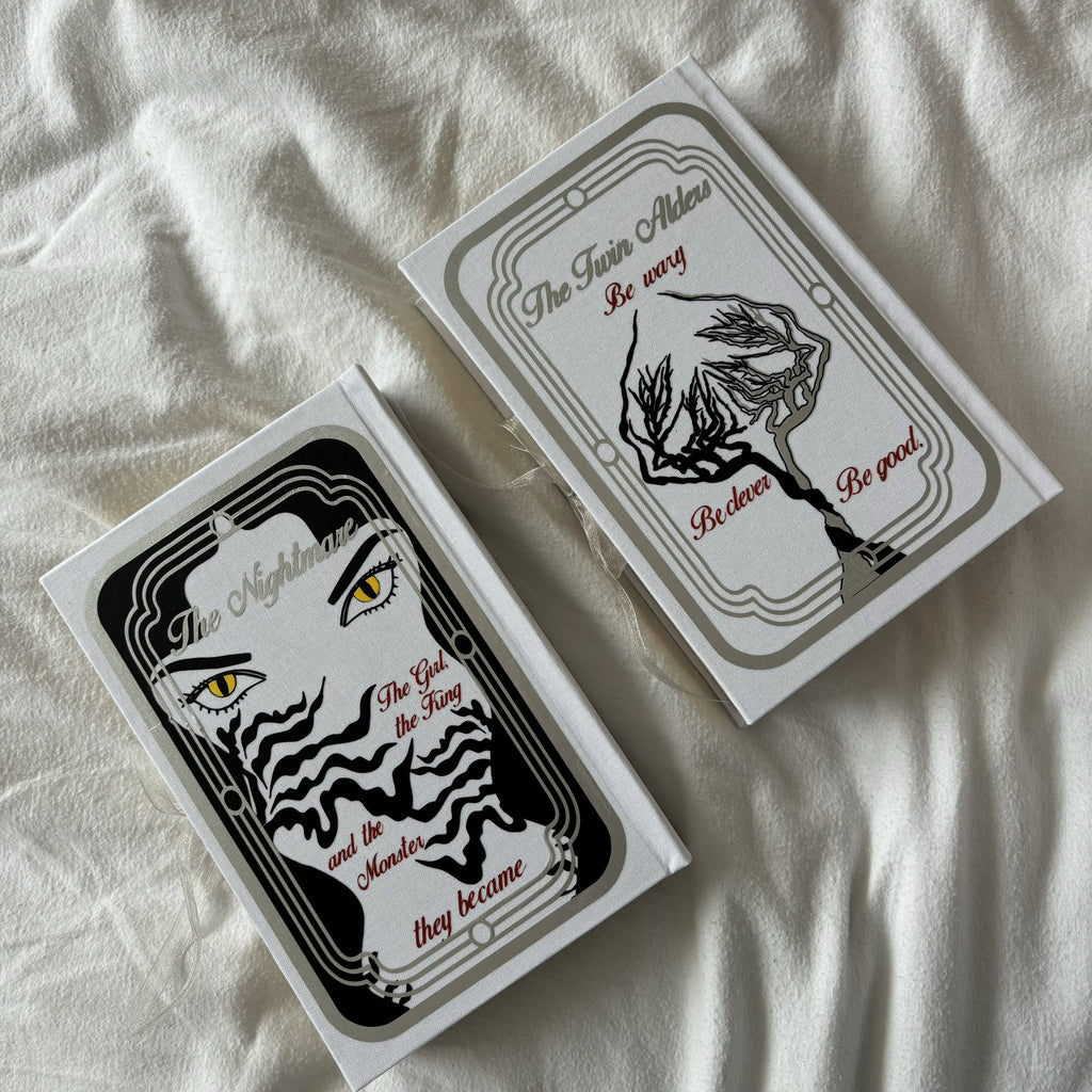 One Dark Window and Two Twisted Crowns Rebound Book Dark Fairytale Special Edition
