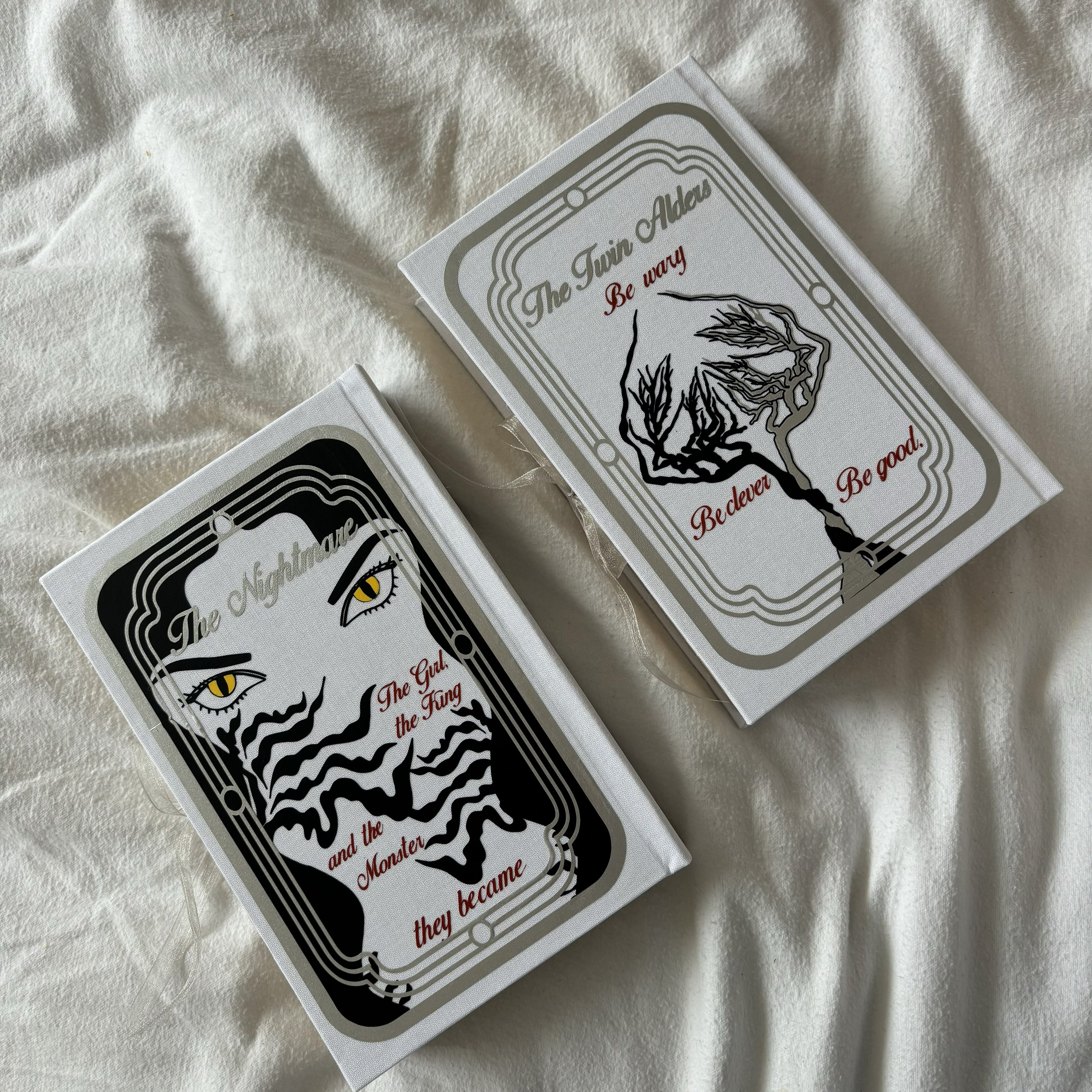 One Dark Window and Two Twisted Crowns Rebound Book Dark Fairytale Special Edition