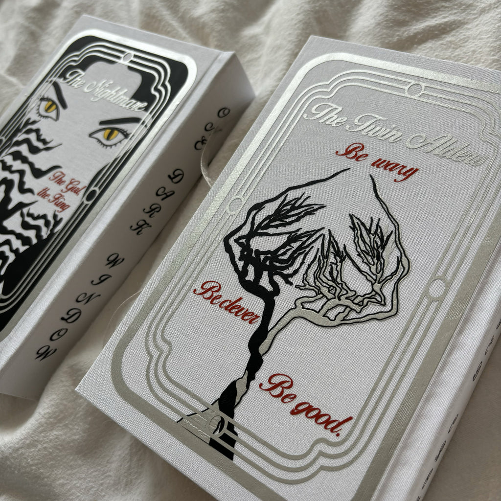 One Dark Window and Two Twisted Crowns Rebound Book Dark Fairytale Special Edition