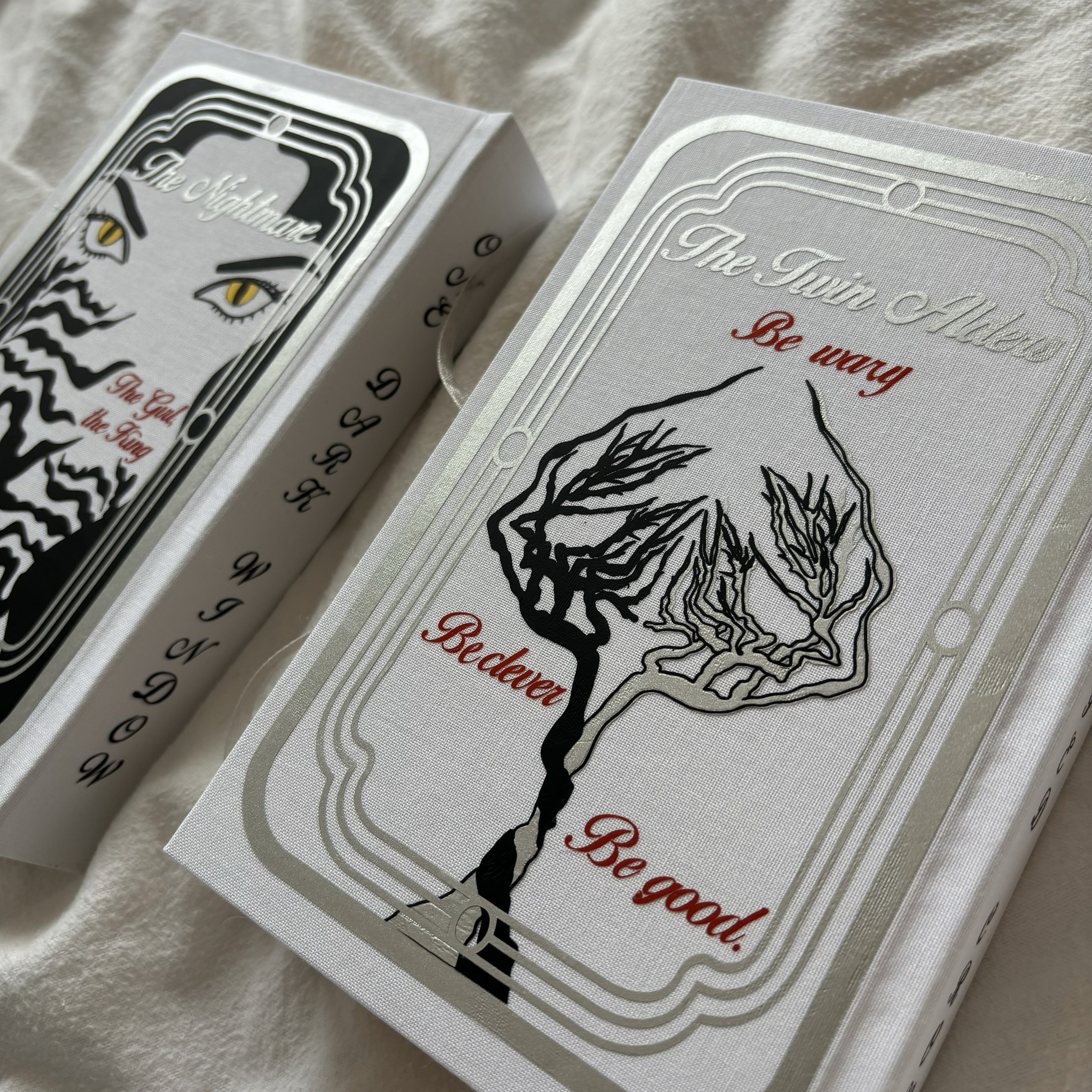 One Dark Window and Two Twisted Crowns Rebound Book Dark Fairytale Special Edition