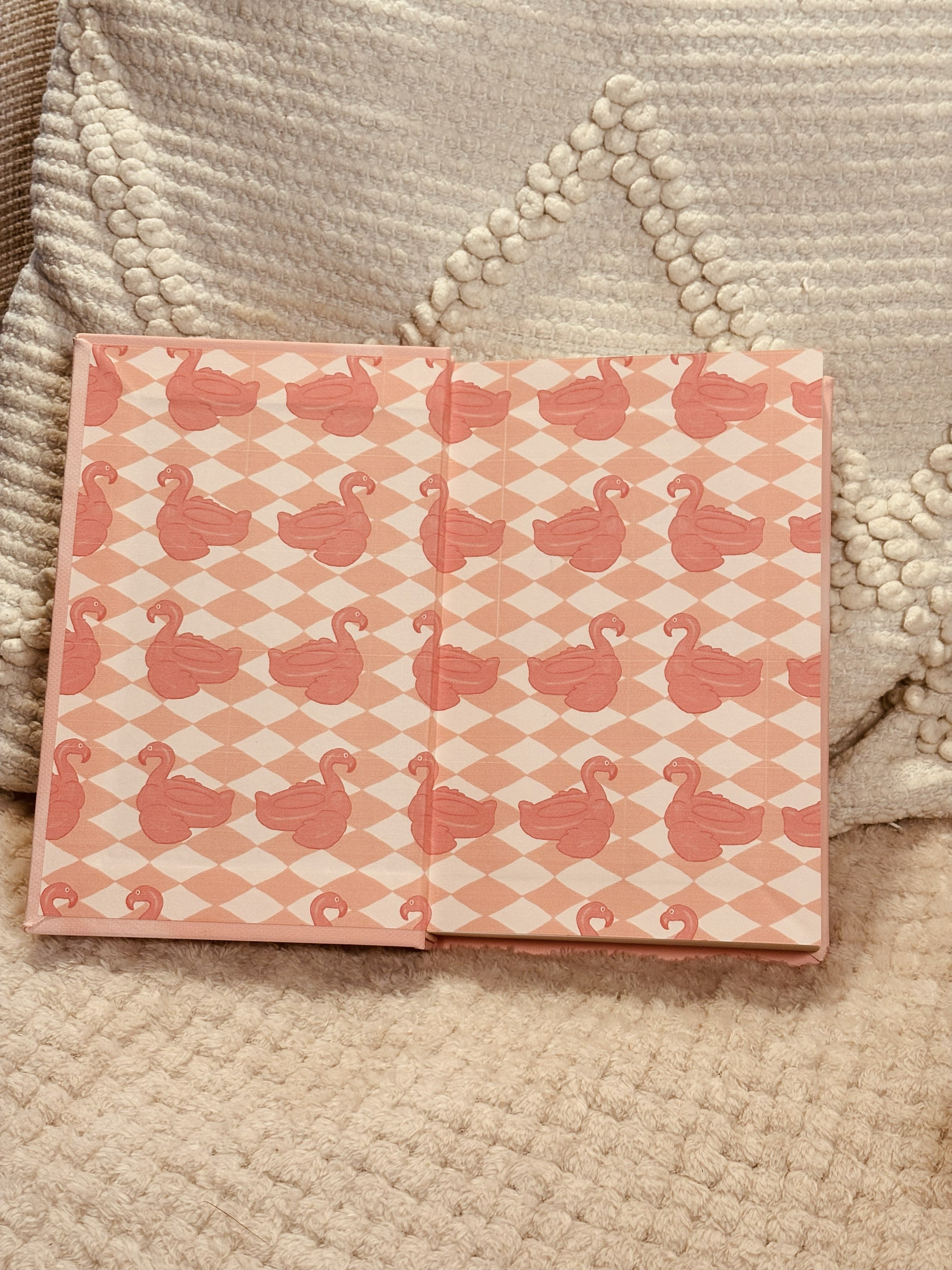 Handmade Emily Henry Rebound Book, Romance Novel, Printed Cover