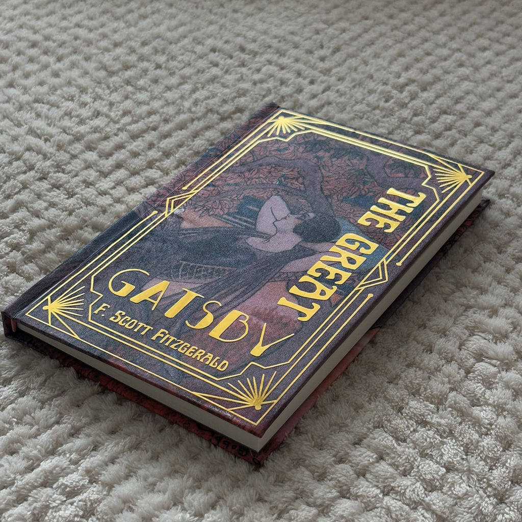 The Great Gatsby Rebound Book: Special Edition Gold Foil Cover