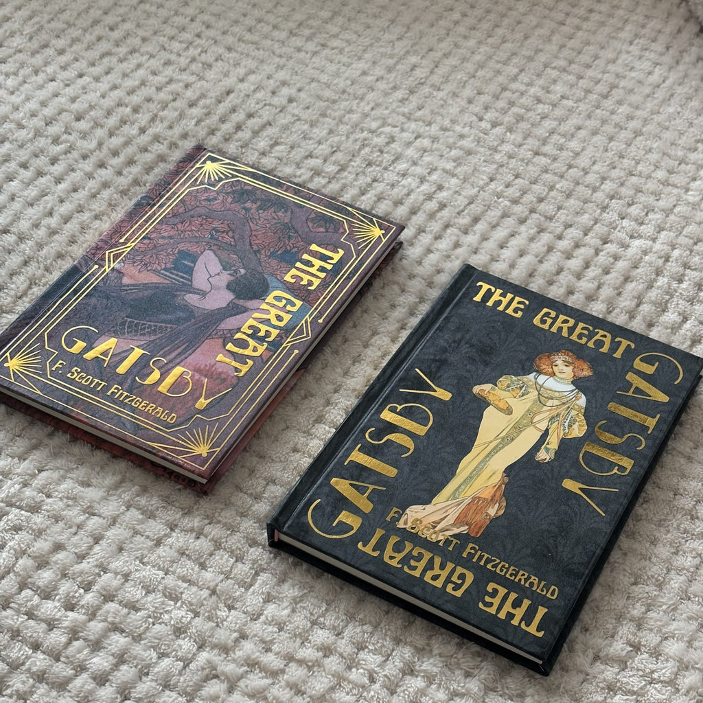 The Great Gatsby Rebound Book: Special Edition Gold Foil Cover