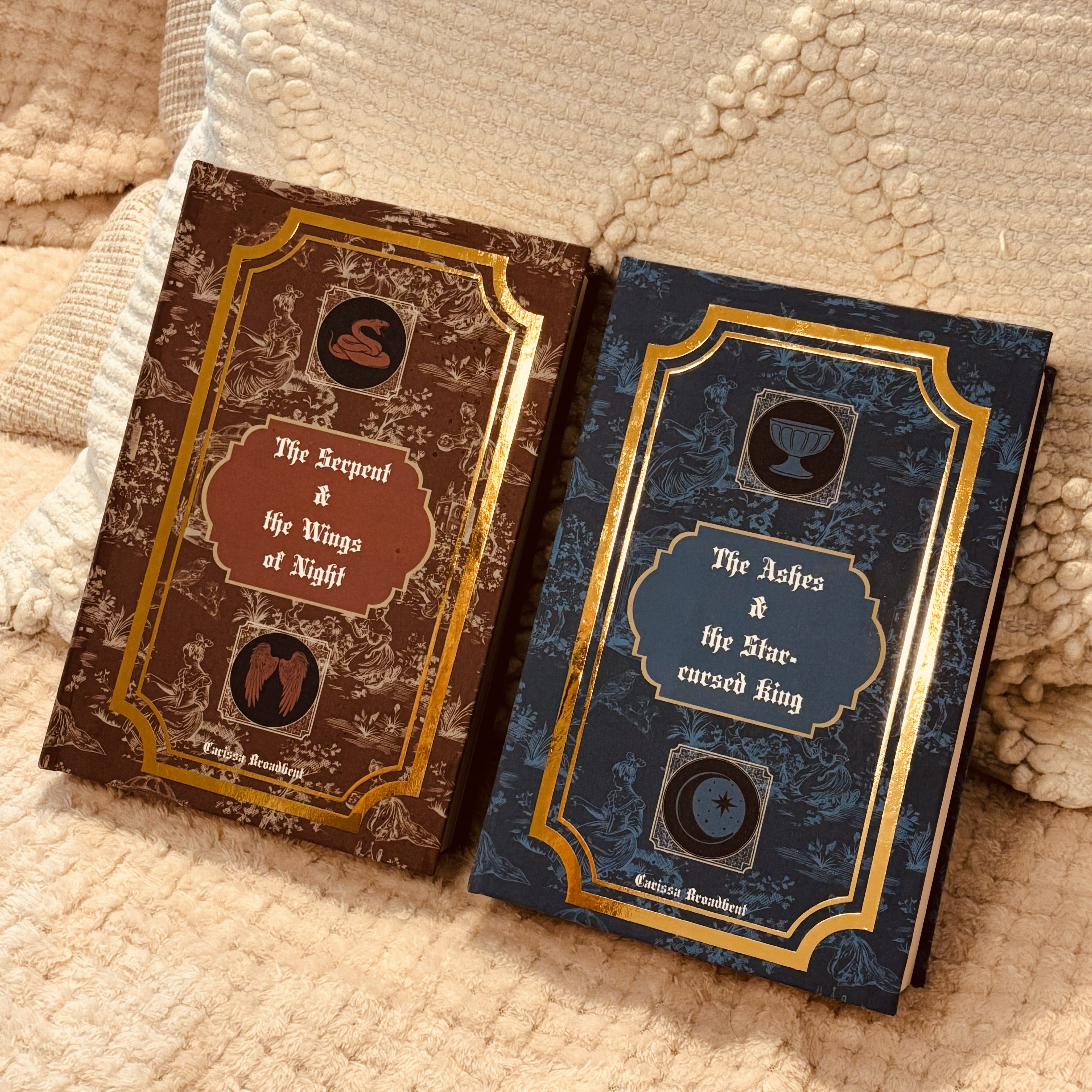 The Serpent and the Wings of Night Crowns of Nyaxia Rebind Books 1-2 Carissa Broadbent