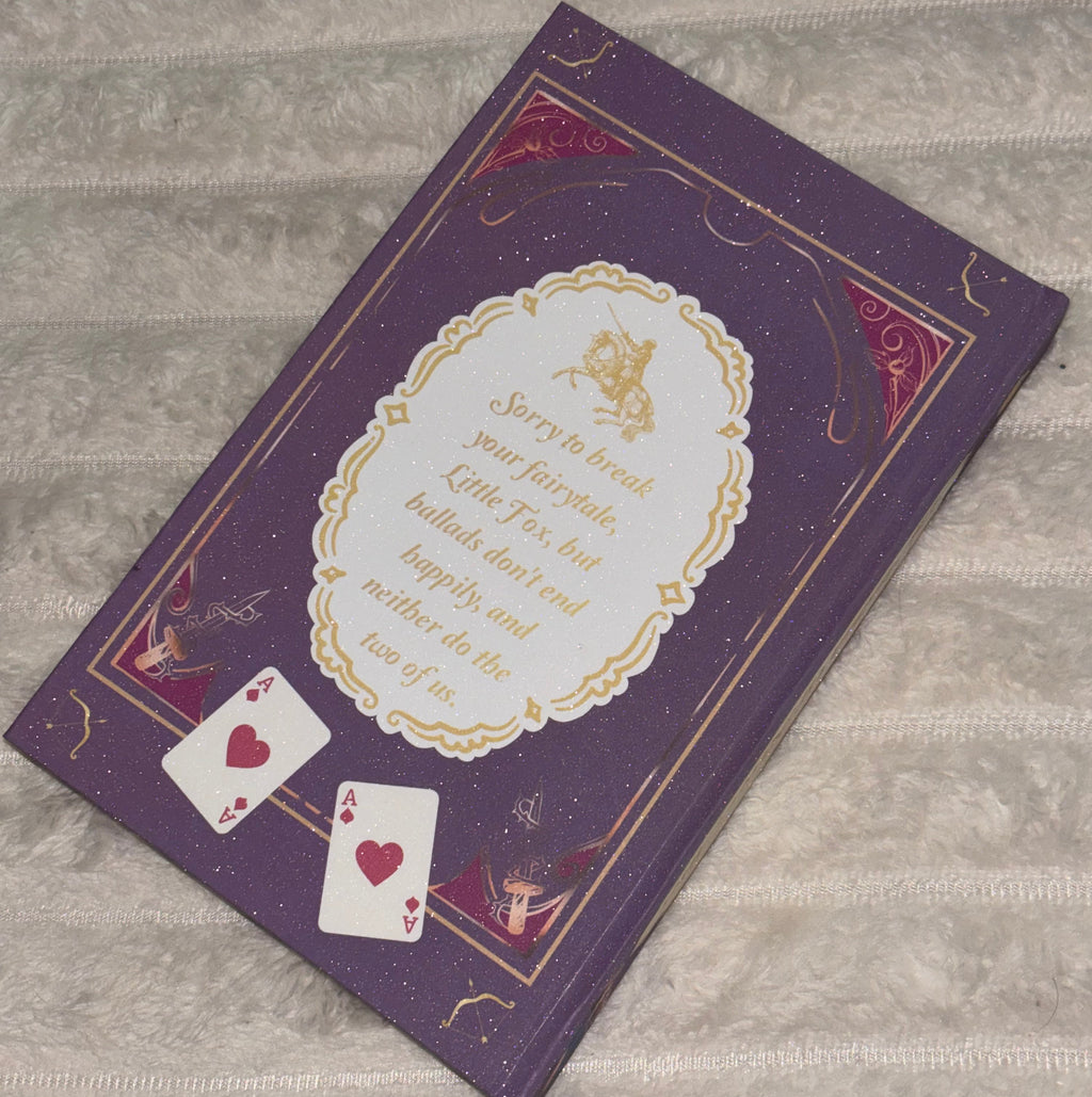 Once Upon A Broken Heart GLITTER Special Edition Rebound Book art by @gracerstudios