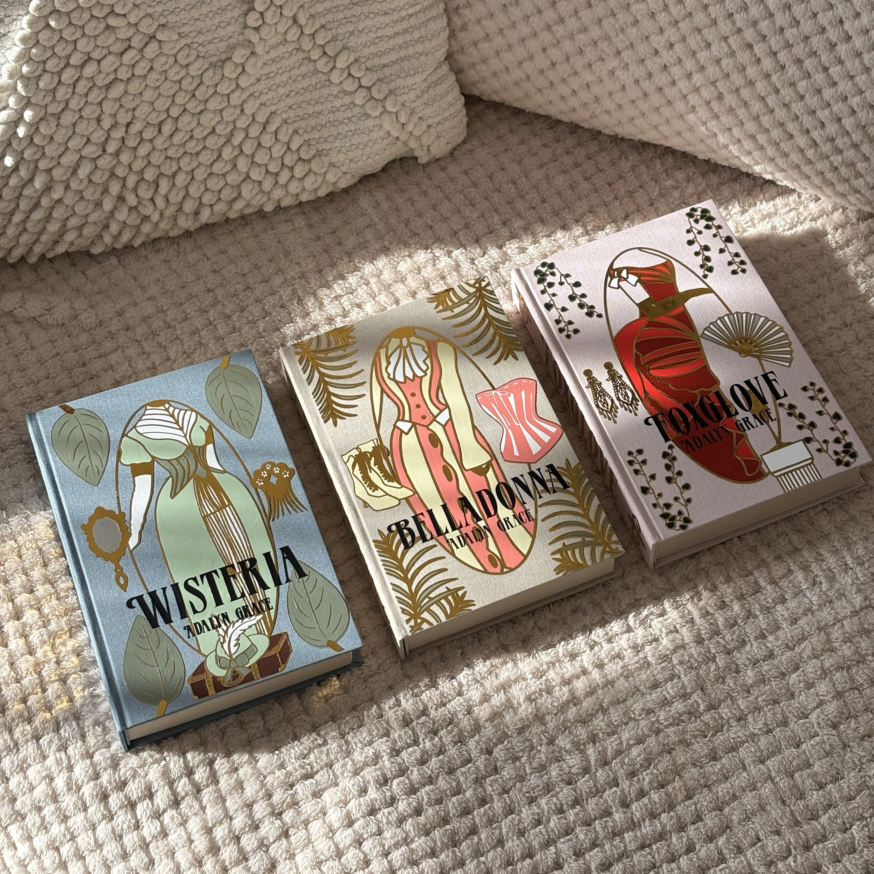 Belladonna Special Edition Rebound Book Vintage Style