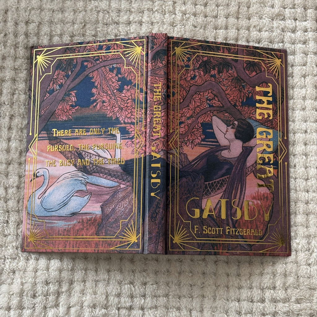 The Great Gatsby Rebound Book: Special Edition Gold Foil Cover