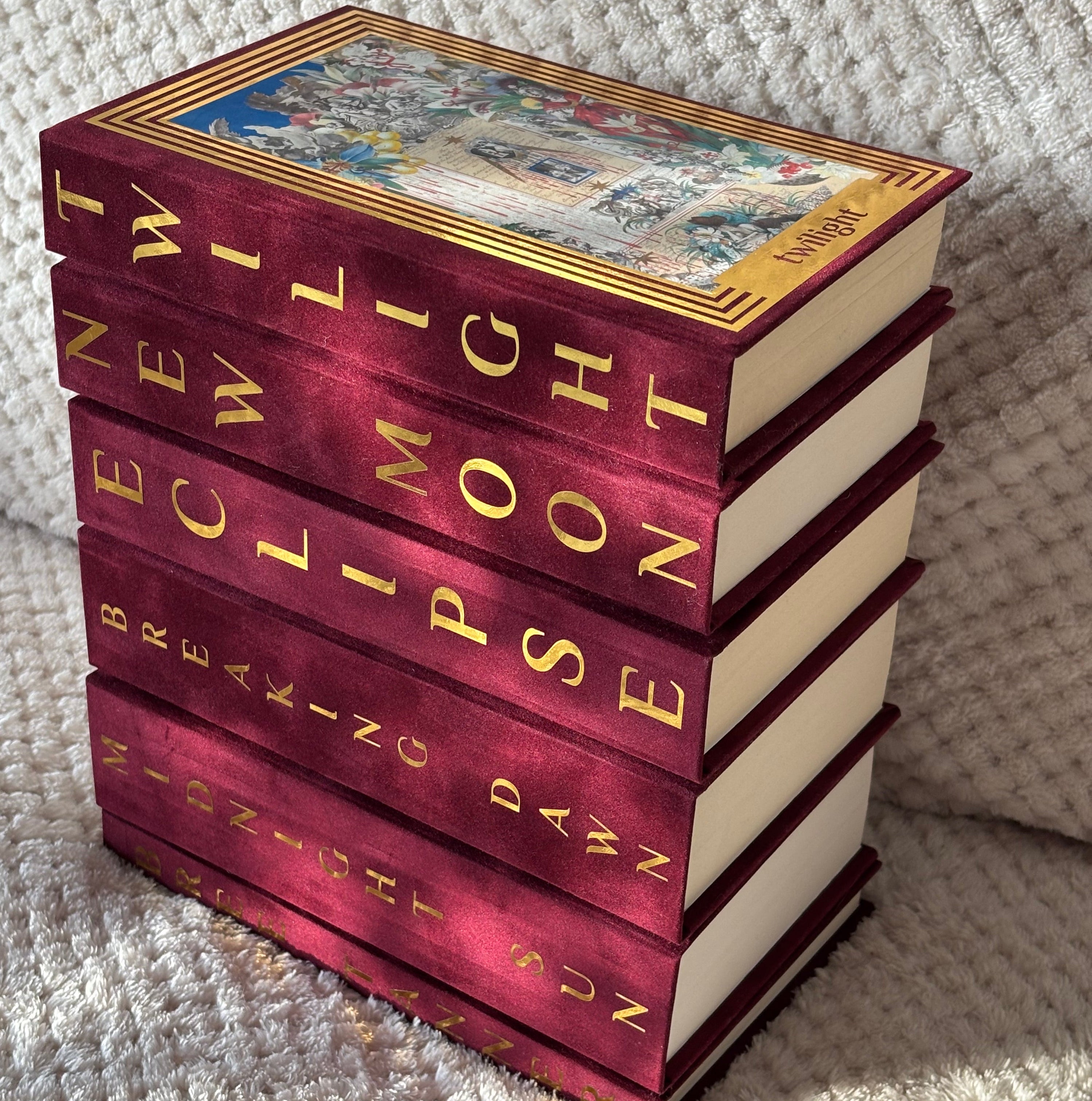 Twilight, New Moon, Eclipse by Stephenie Meyer Rebind Special Edition