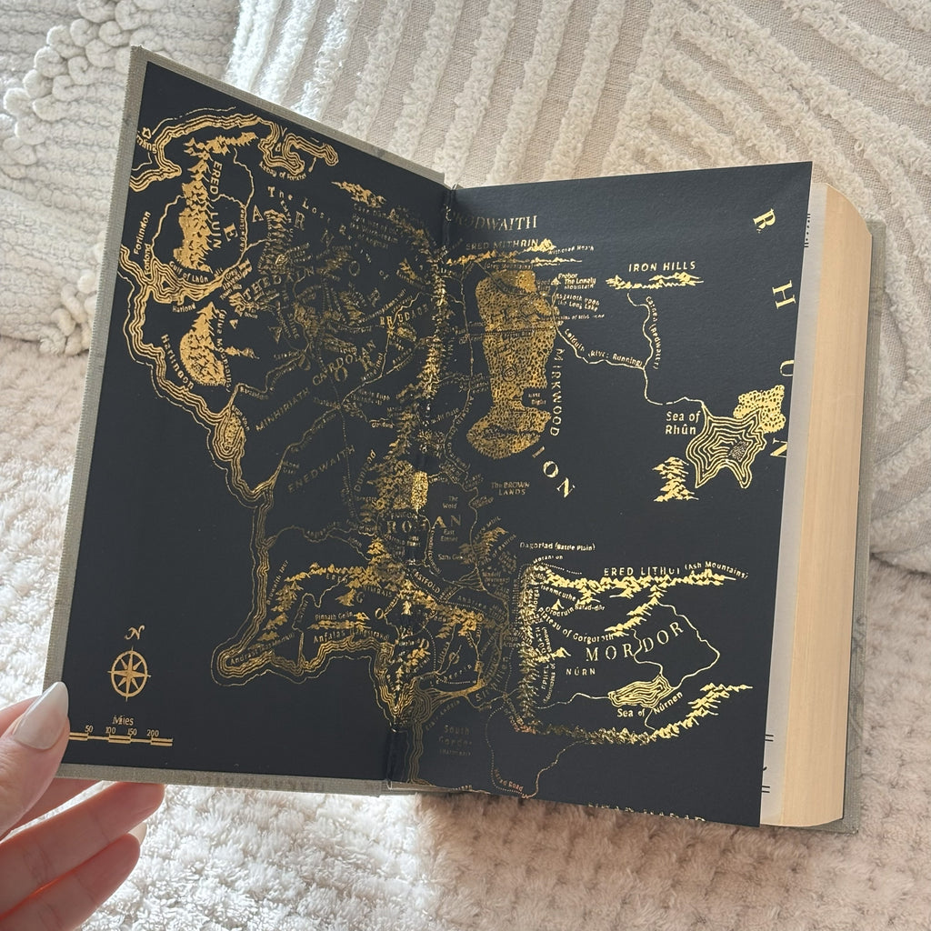 The Lord of the Rings Omnibus Rebind special edition middle earth print JRR Tolkien