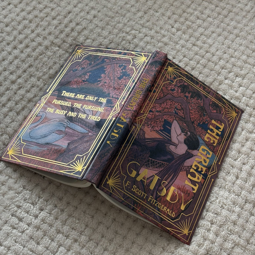 The Great Gatsby Rebound Book: Special Edition Gold Foil Cover