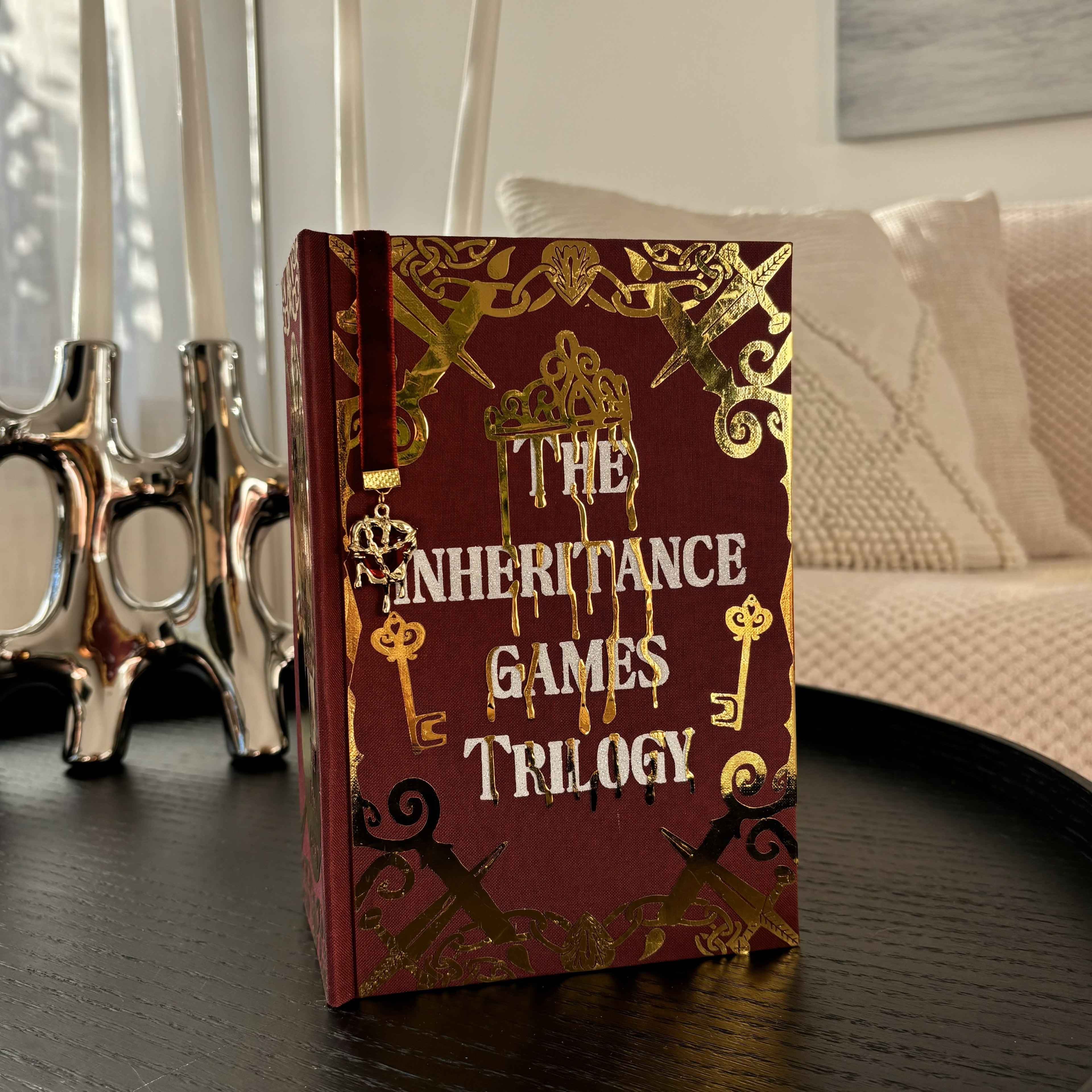 The Inheritance Games Omnibus Special Edition Dripping Gold Rebind