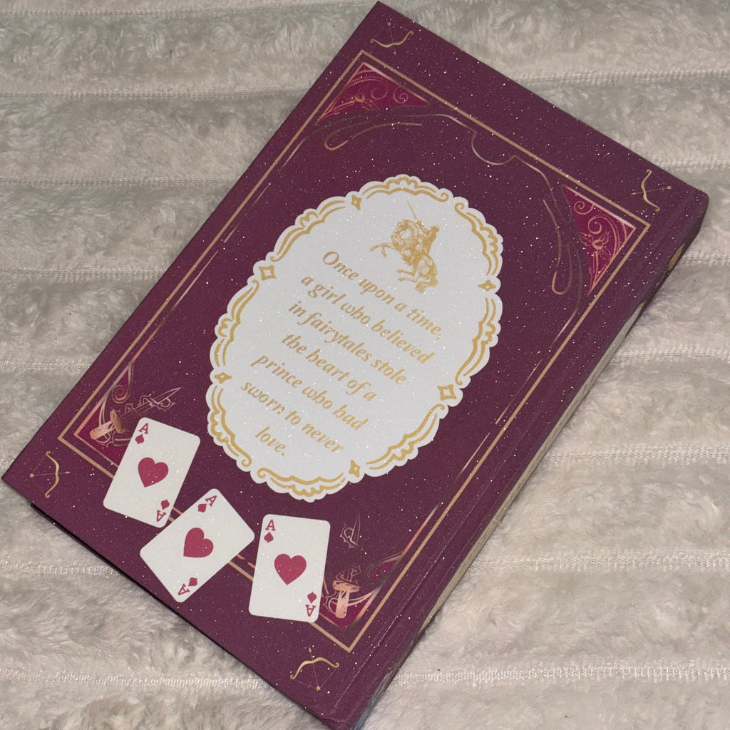 Once Upon A Broken Heart GLITTER Special Edition Rebound Book art by @gracerstudios