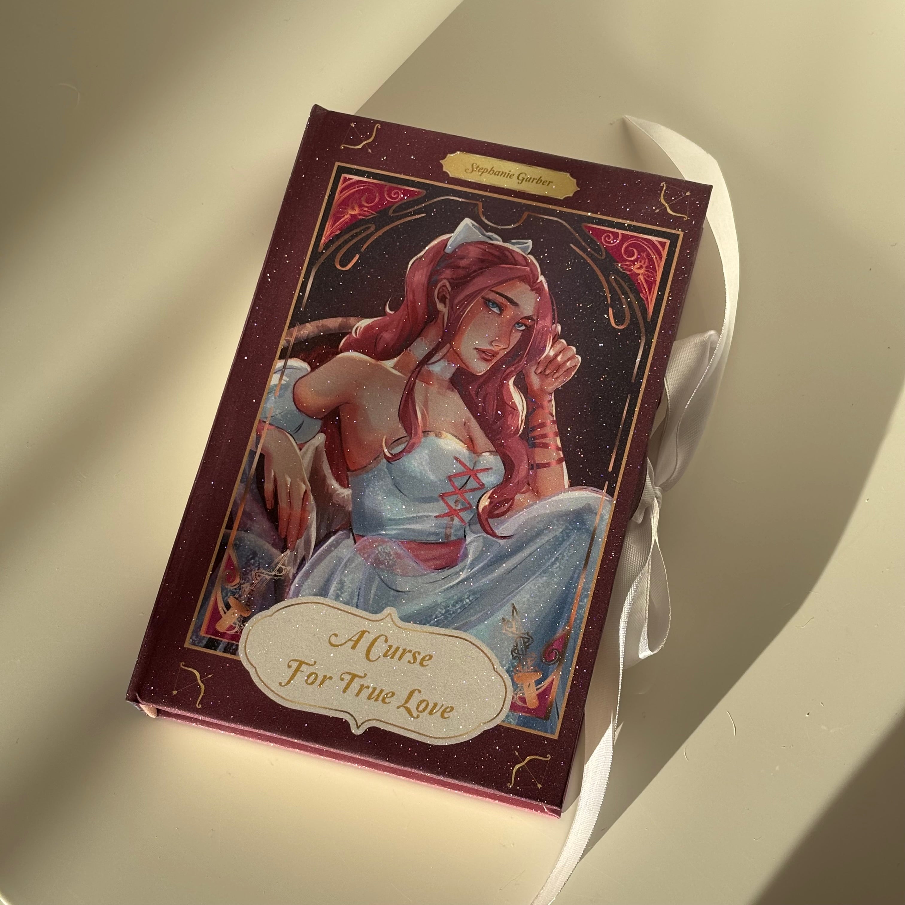 Once Upon A Broken Heart GLITTER Special Edition Rebound Book art by @gracerstudios