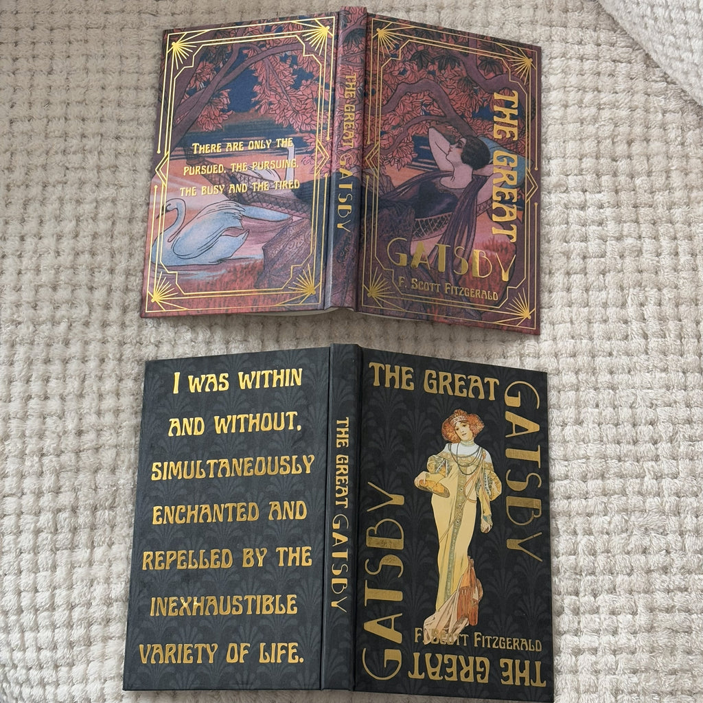 The Great Gatsby Rebound Book: Special Edition Gold Foil Cover