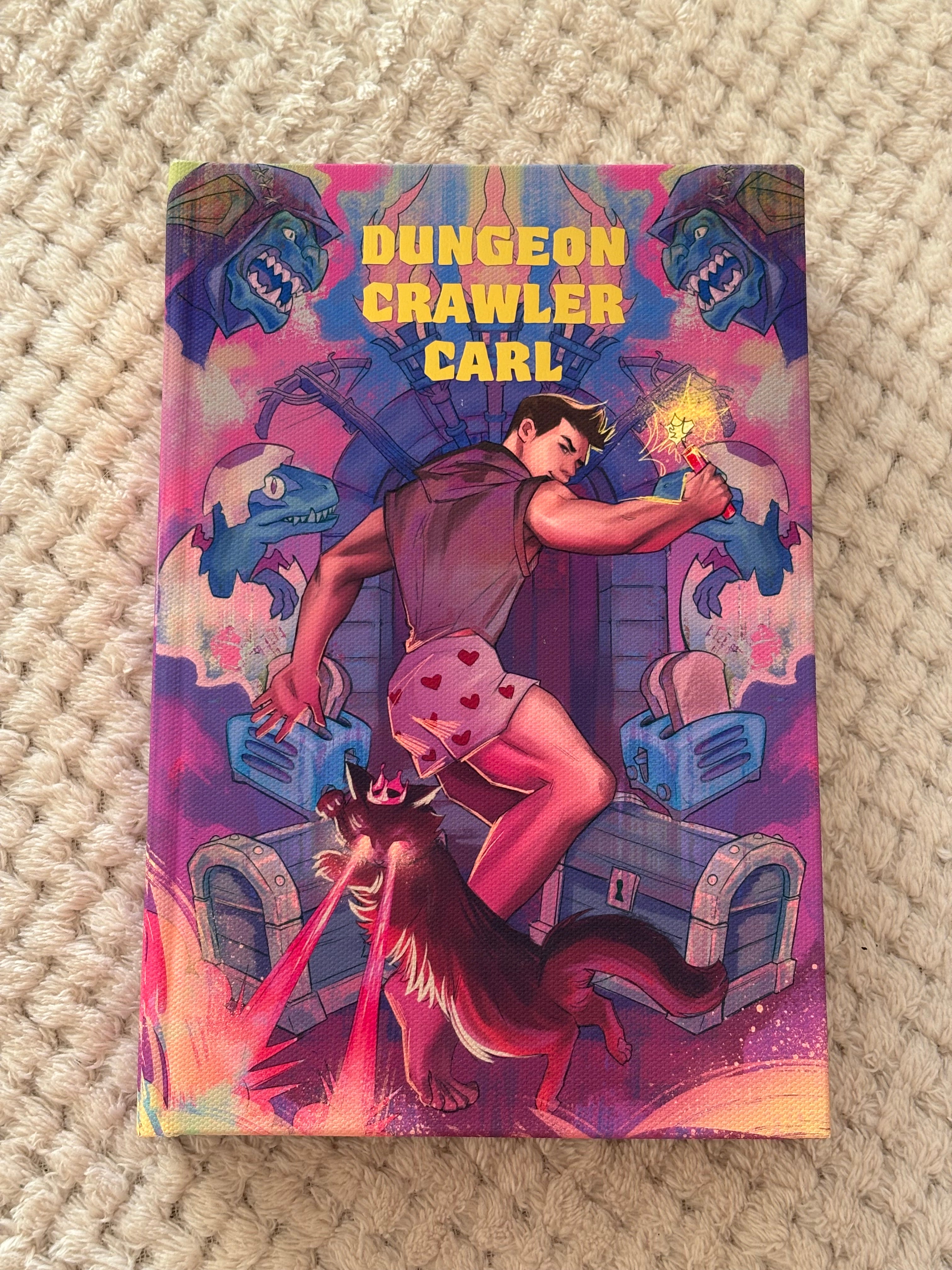 Dungeon Crawler Carl Rebind with art by @_neonjess