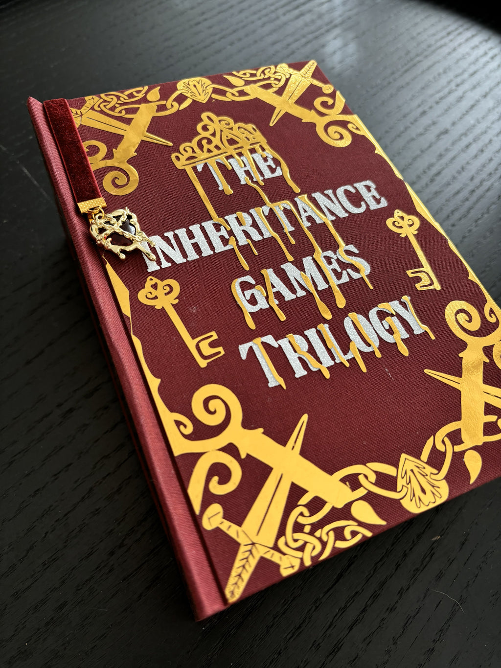 The Inheritance Games Omnibus Special Edition Dripping Gold Rebind