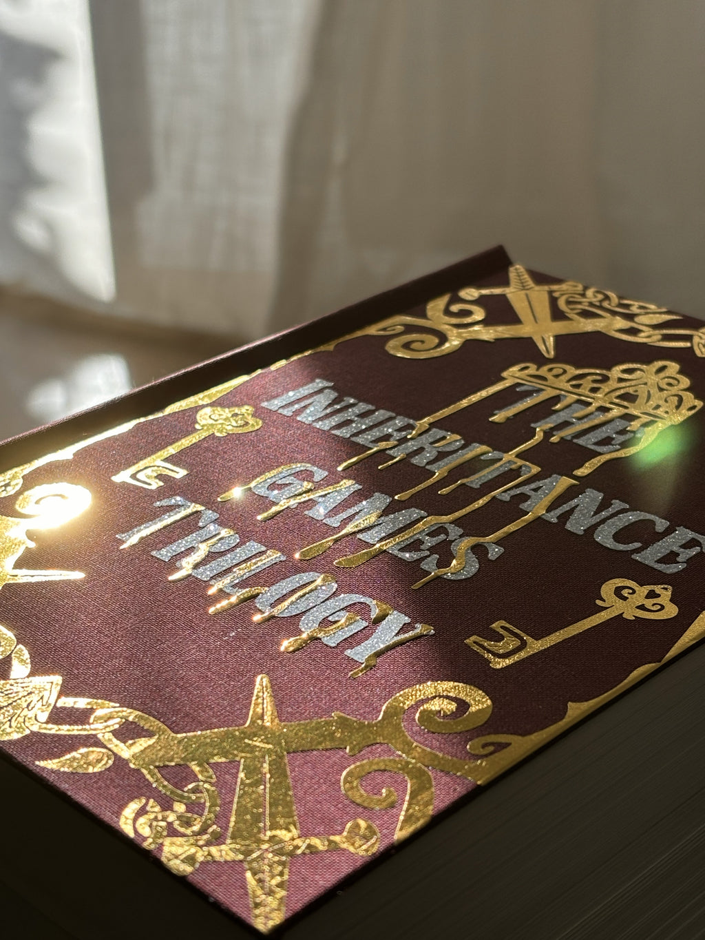 The Inheritance Games Omnibus Special Edition Dripping Gold Rebind