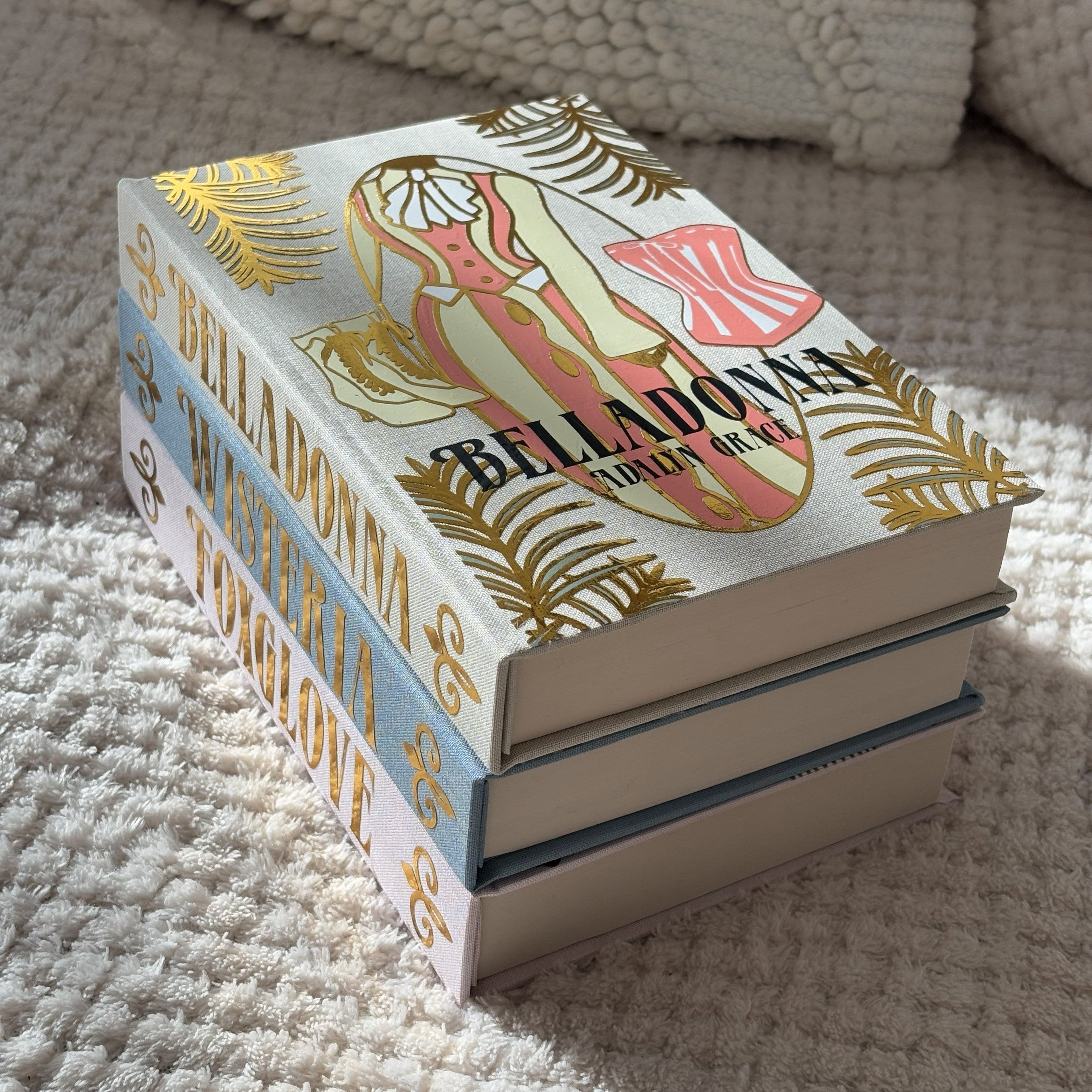 Belladonna Special Edition Rebound Book Vintage Style