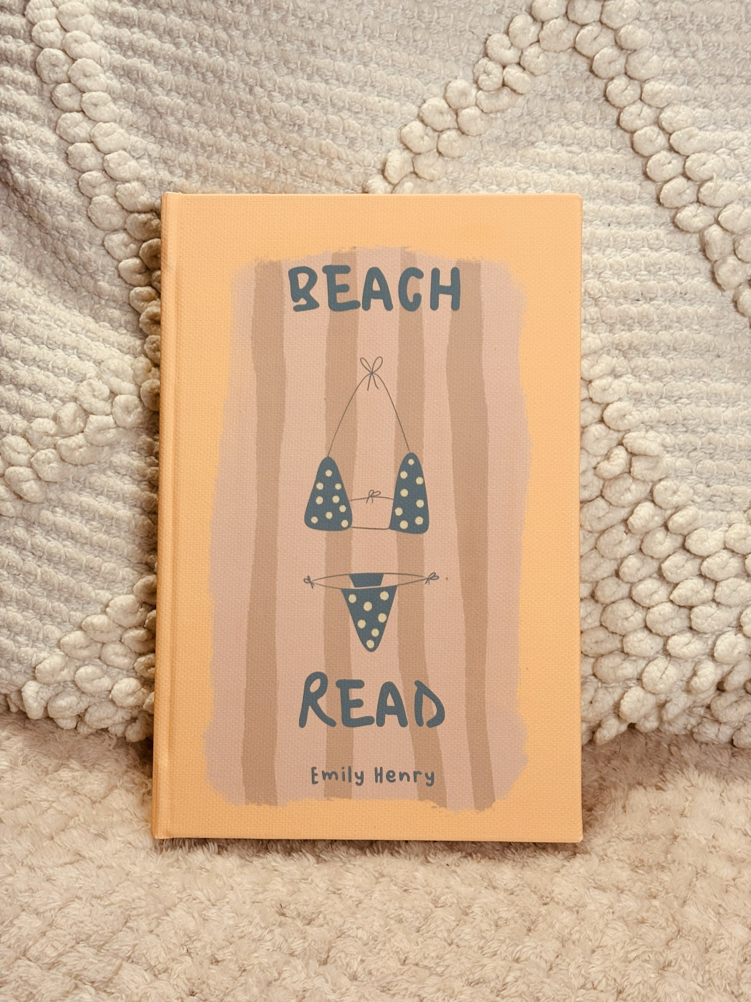 Handmade Emily Henry Rebound Book, Romance Novel, Printed Cover