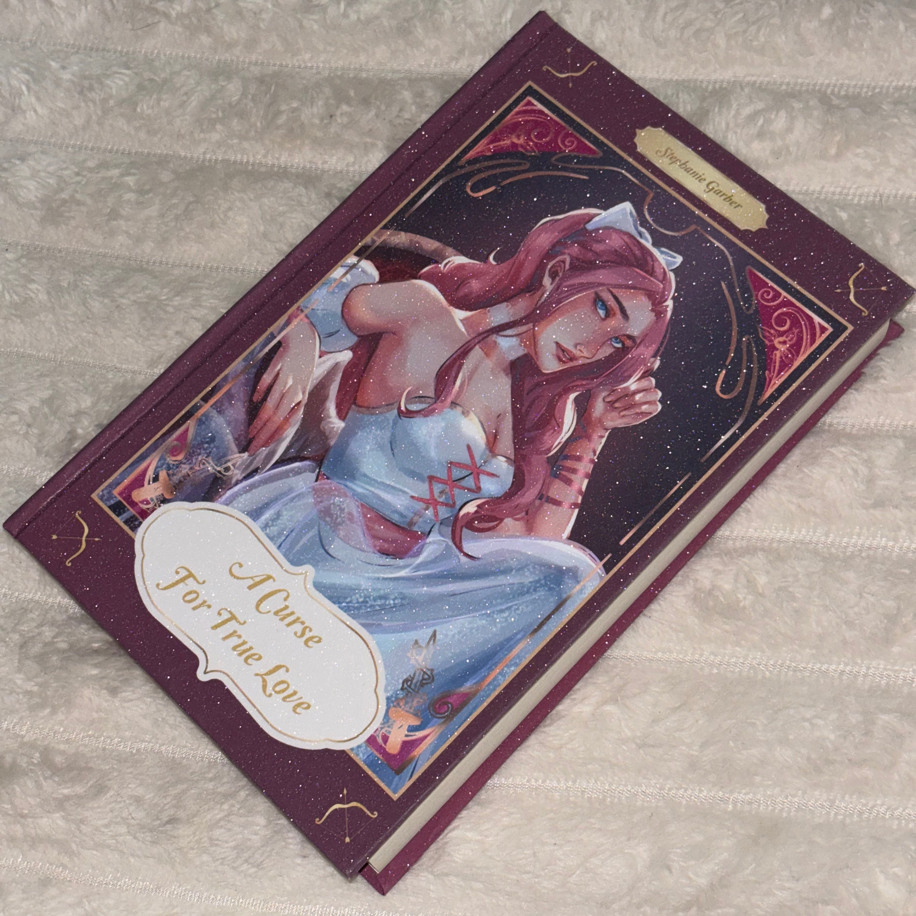 Once Upon A Broken Heart GLITTER Special Edition Rebound Book art by @gracerstudios