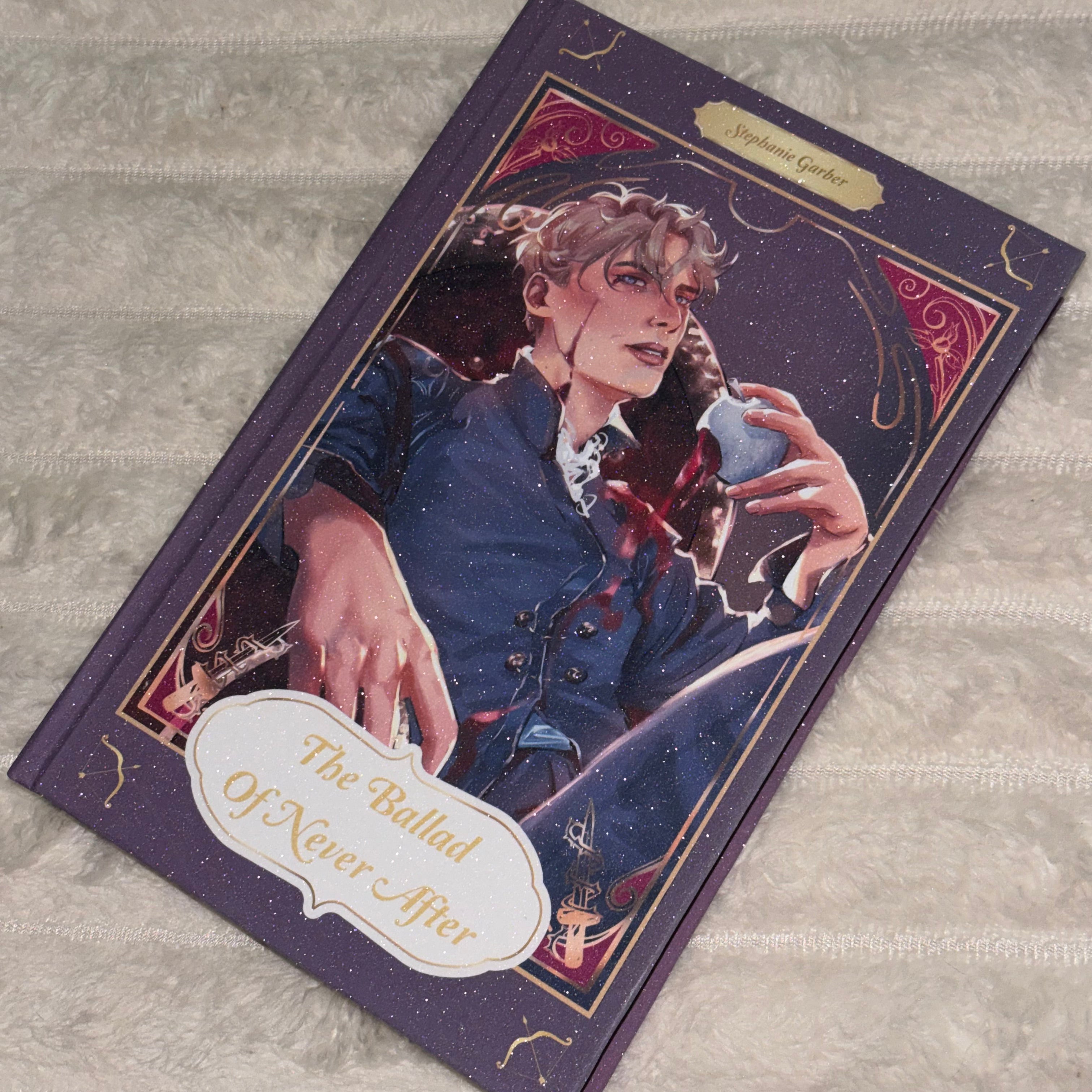 Once Upon A Broken Heart GLITTER Special Edition Rebound Book art by @gracerstudios