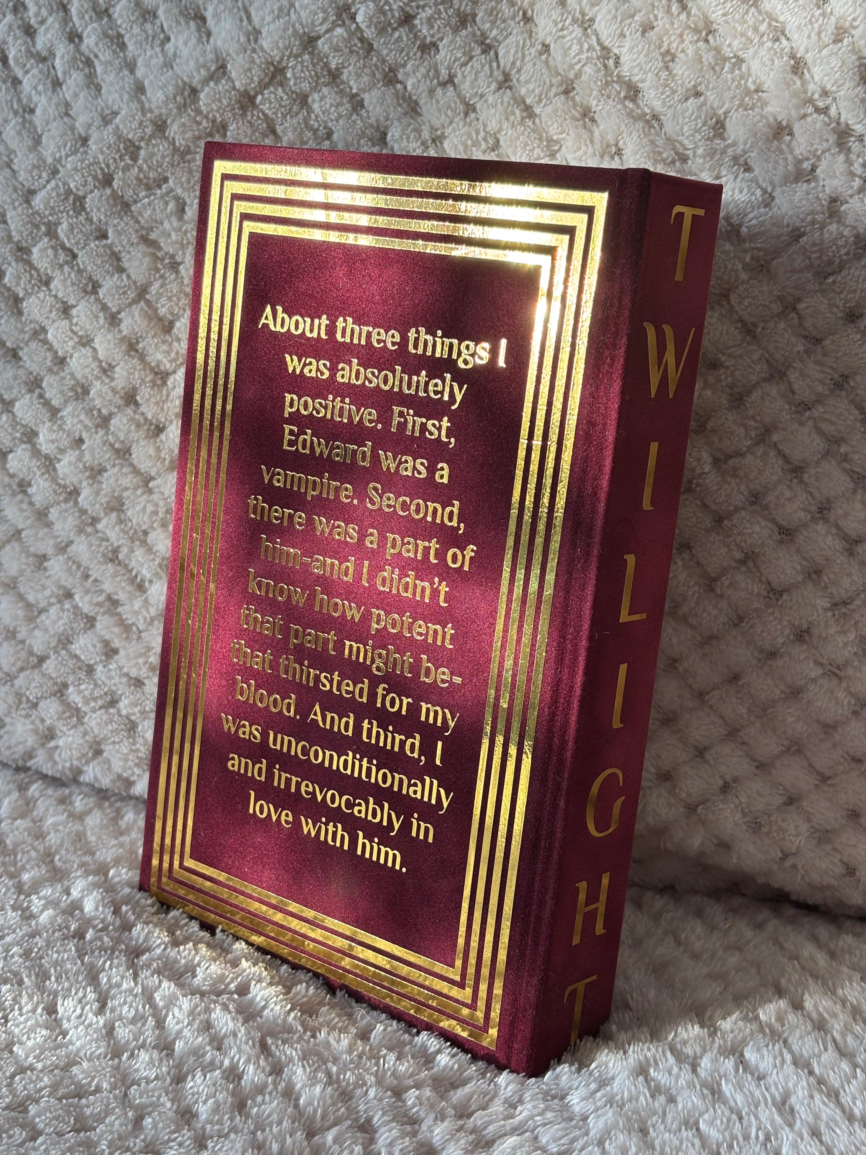 Twilight, New Moon, Eclipse by Stephenie Meyer Rebind Special Edition