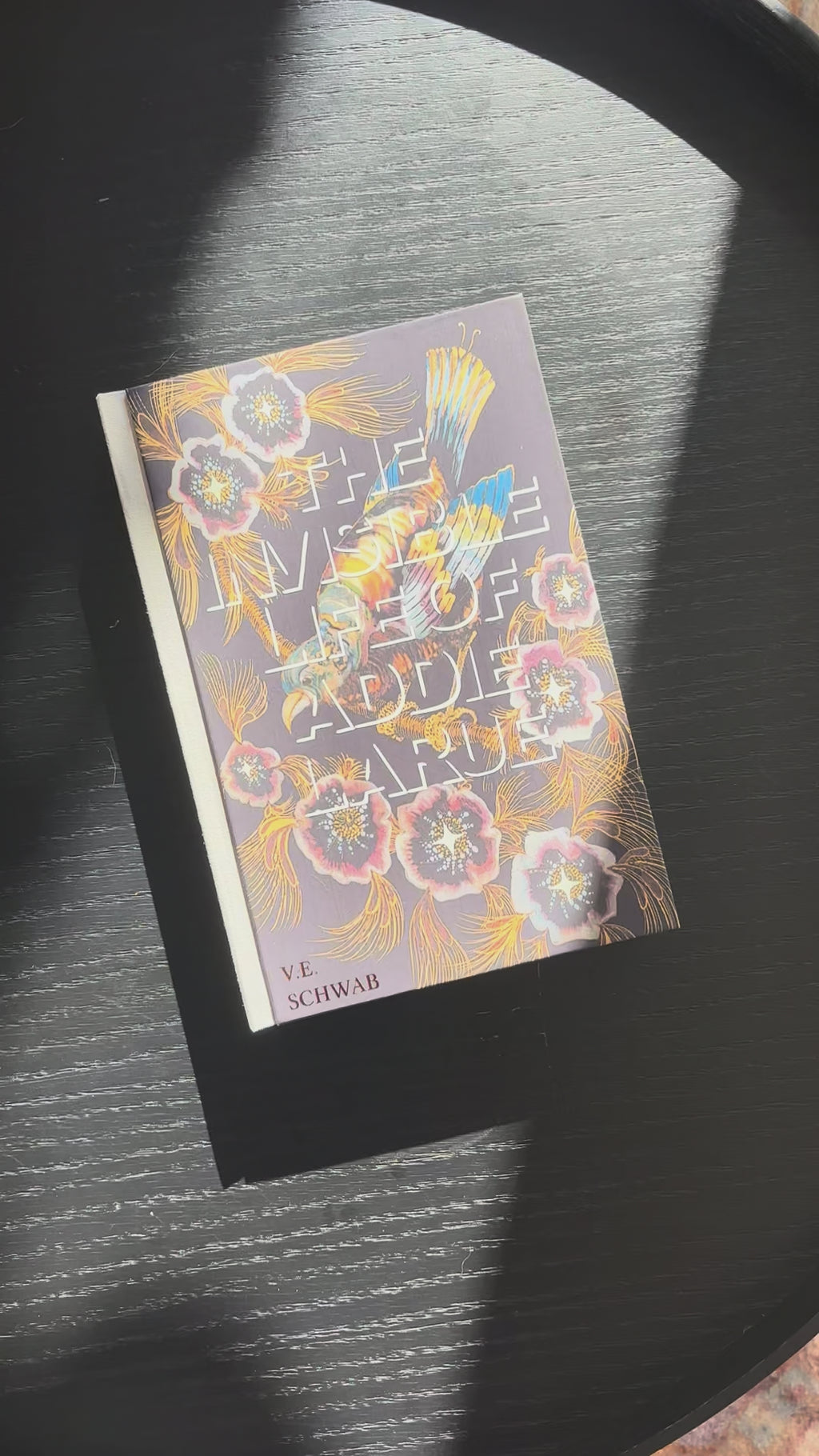 The Invisible Life of Addie LaRue V.E. Schwab Rebind glow in the dark