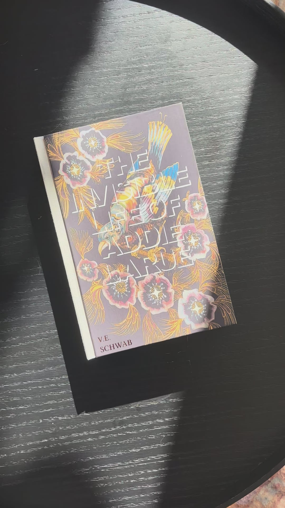 The Invisible Life of Addie LaRue V.E. Schwab Rebind glow in the dark